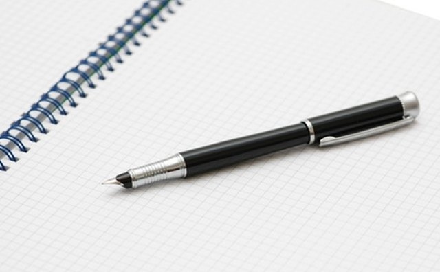 Black Ink Pen
