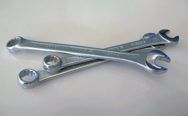 Loosen the fittings with line wrenches