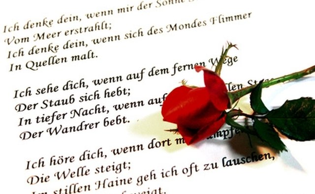 A poem can be about anything.