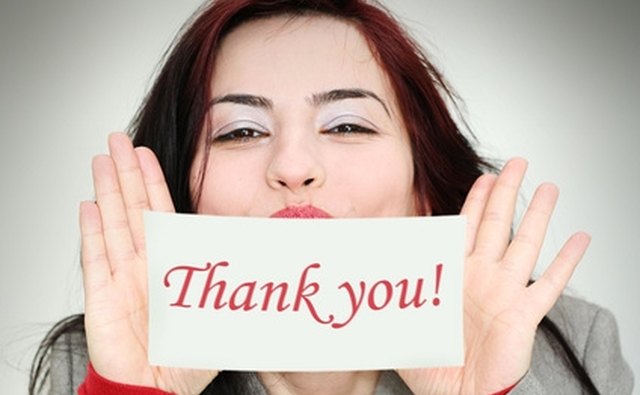 Always thank your buyers.