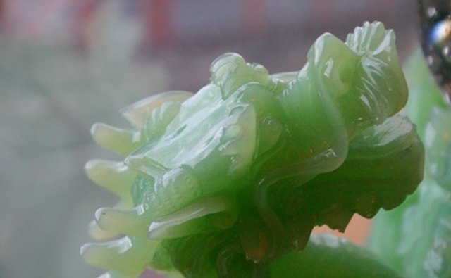 Jade dragons are a common, and royal, sight in Asia.
