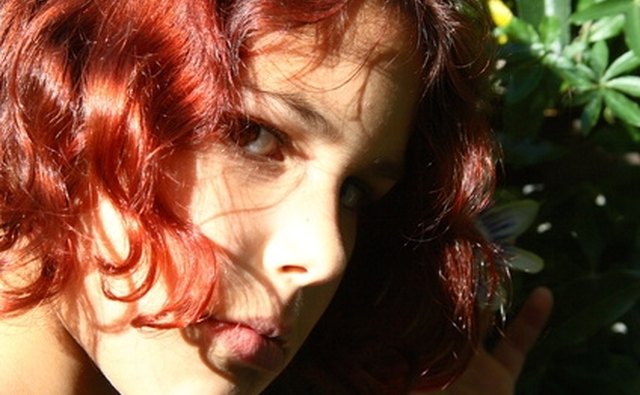 Genes from the mother and father play a part in the hair color of children.