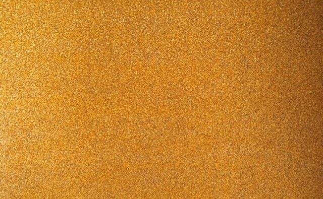 Coarse-grit sandpaper is used for the first stage of sanding.