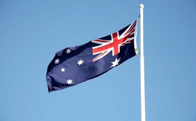 Unlike the British Flag, the Australian Flag includes stars in its design.