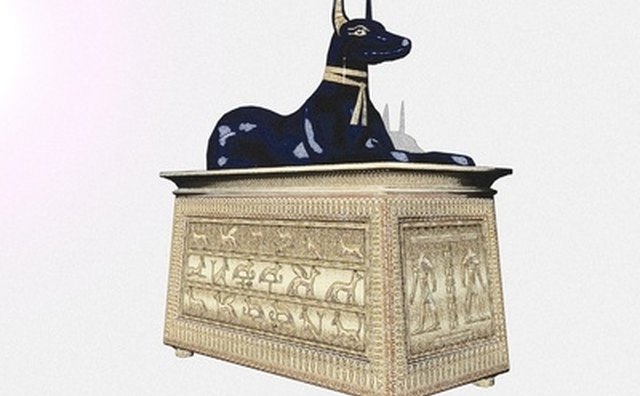 Often, gilded sarcophagi shielded the pharaohs as they rested in eternity.
