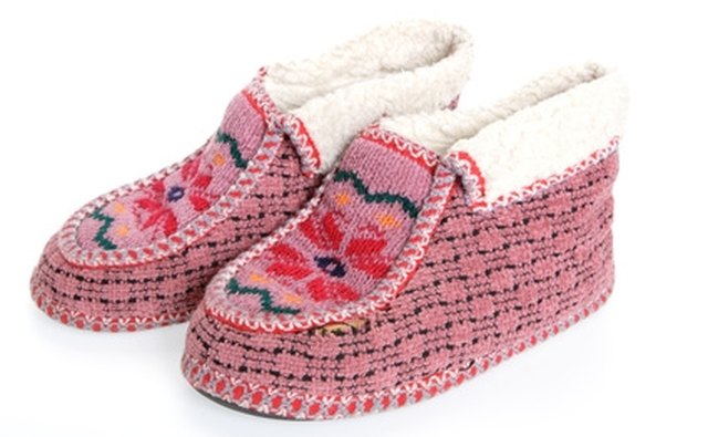 Let your aunt know the slippers are perfectly toasty.