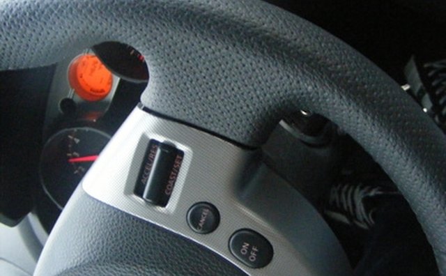 A tilting, power steering wheel was standard on the 1985 Toyota pickup truck.