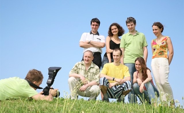 Take a group photo for the frame.