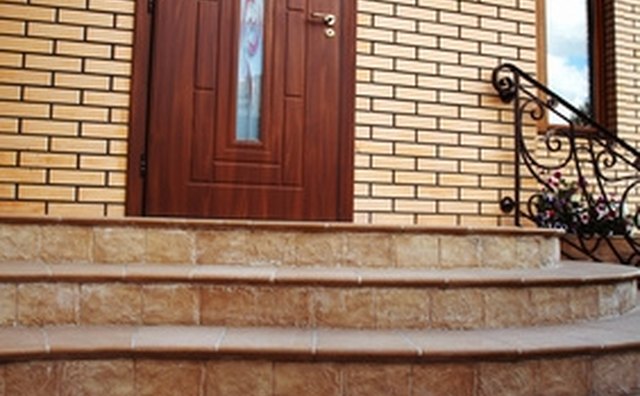 Most private homes do not have wheelchair ramps.