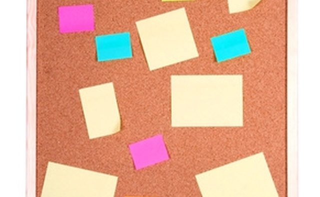 Adjust the cork board in the best working position for you.