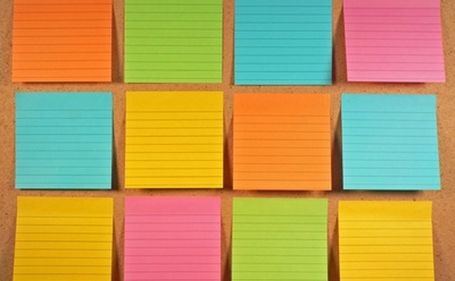 Assemble the cards to make a storyboard.