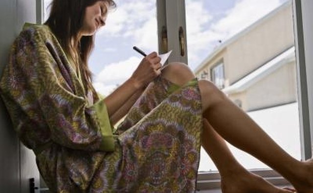 Pick a nice place to write; walk to a park or sit near a window.