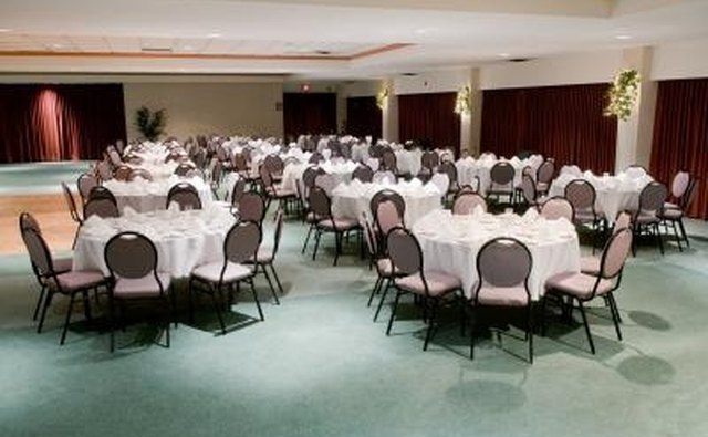 A banquet provides a setting for fellowship and fun.