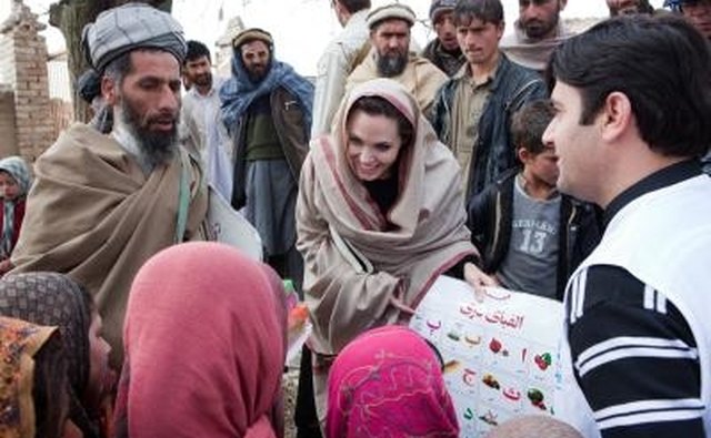 Angelina Jolie plays an active role in protecting the rights of children.