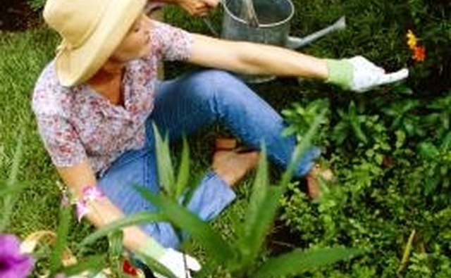 Work in the garden with a friend for support.