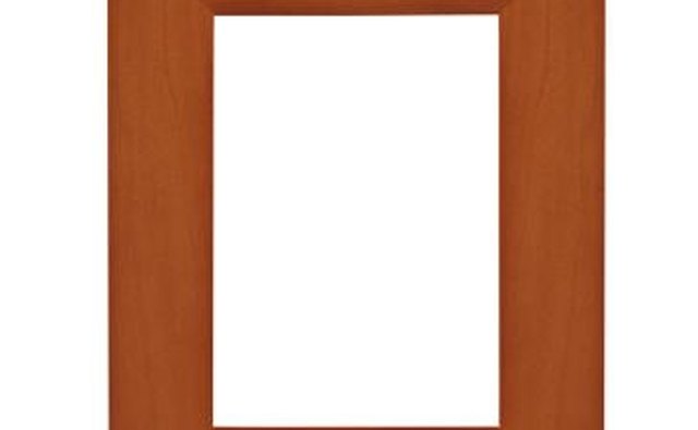 Turn an inexpensive yet boring picture frame into a beautiful gift.