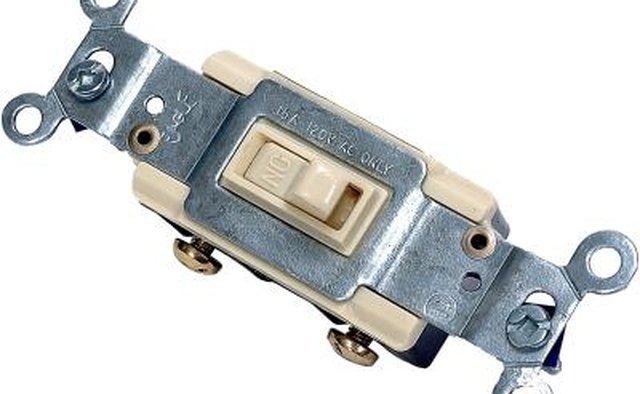 The power steering pressure switch is much like a light switch, either off or on.