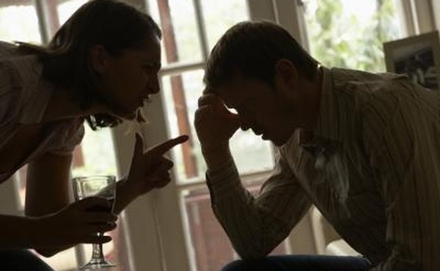 Going on the defensive when your boyfriend is riled up solves nothing.