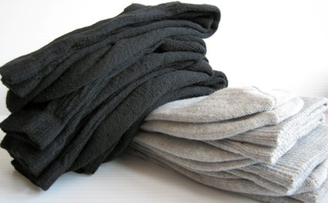 Make sock puppets to tell the story of the goats and sheep.