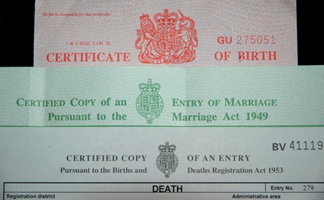 You'll need to provide vital documents that prove your identity.