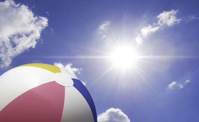 Bible beach ball is a active game to get the family up and moving.