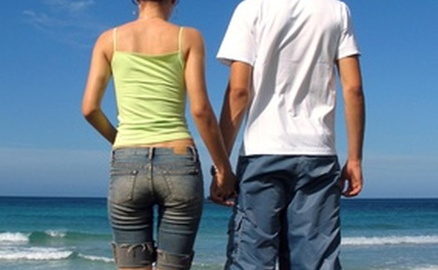 Walking to a nearby beach or park is a romantic activity for couples.