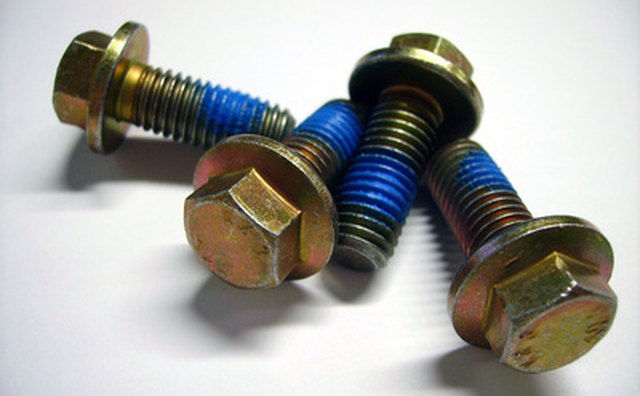 Markings on bolt heads identify grade and type.