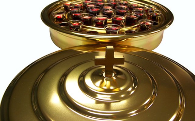 Consecrated wine.