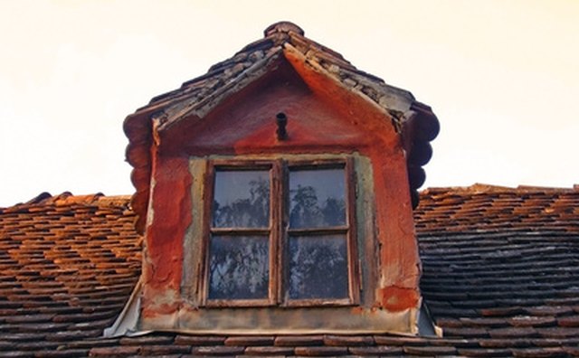 Thatched roof and attic