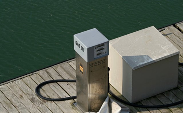 Water can get into a fuel tank while it's being filled, or simply from condensation.