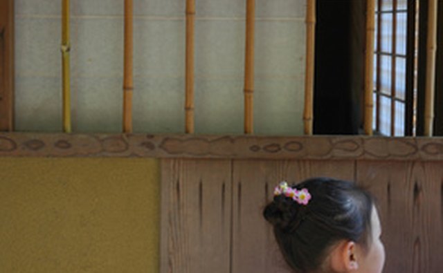 Kimonos are still worn by Japanese children for special occasions.