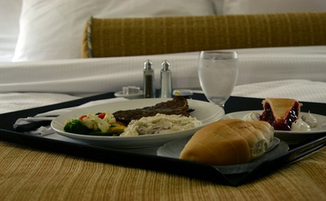 Make sure to bring everything you will need into the bedroom to eliminate reasons to get up again.