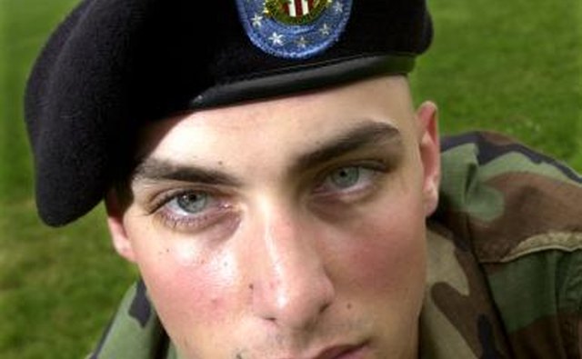Face of Army Private E-3