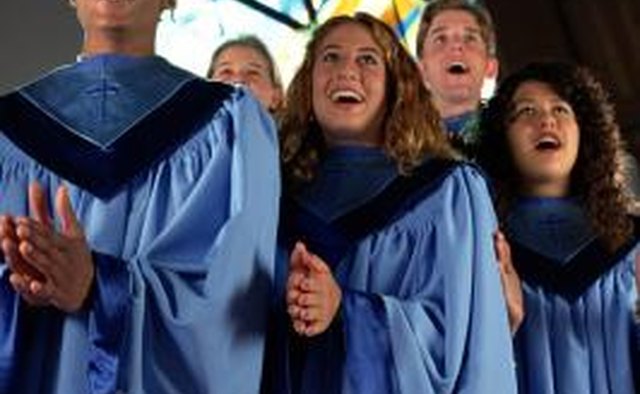 Include ways to become involved, such as in the church choir.