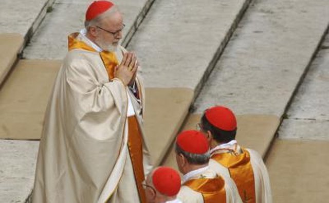 A pope attends a religious ceremony.