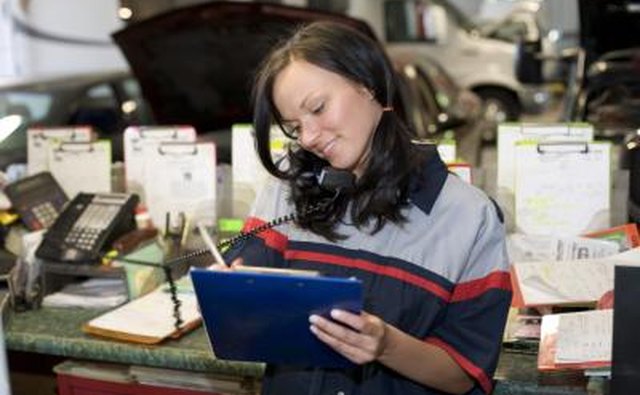 Repair shop manager