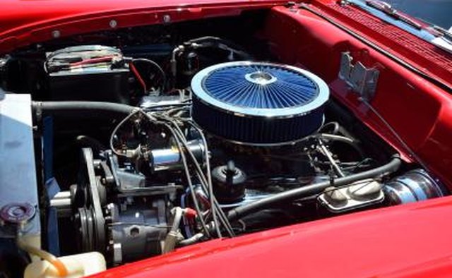 Engine on display