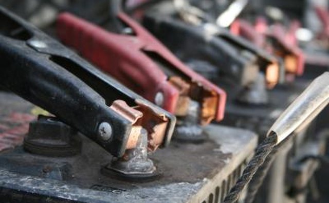 Inspect the battery terminal clamps for corrosion or looseness.