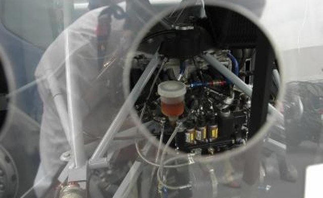 Racing engine.