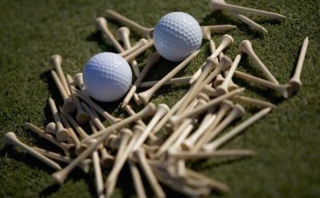 Golf balls and tees