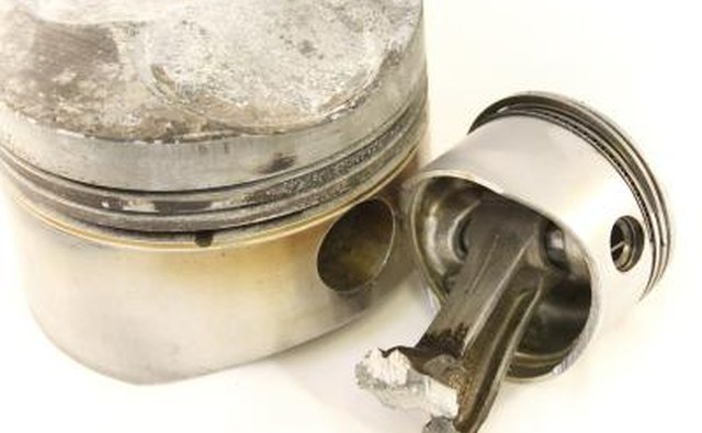 Worn piston ring.
