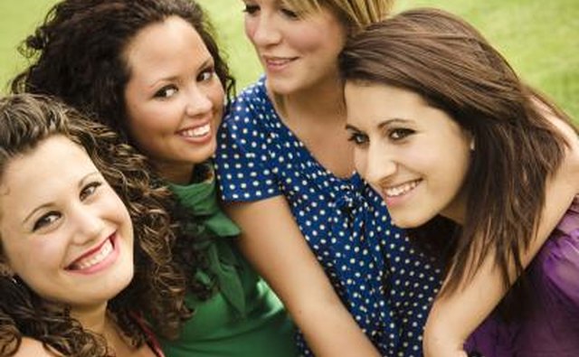 group of girl friends
