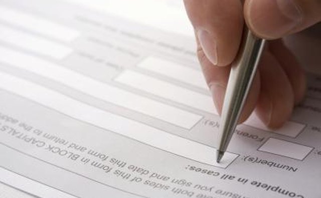 Complete the application for transfer of the registration.