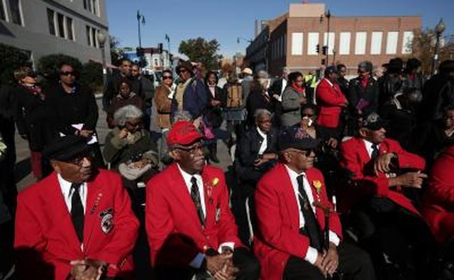 The Tuskegee Airmen were the first African-American military aviators.