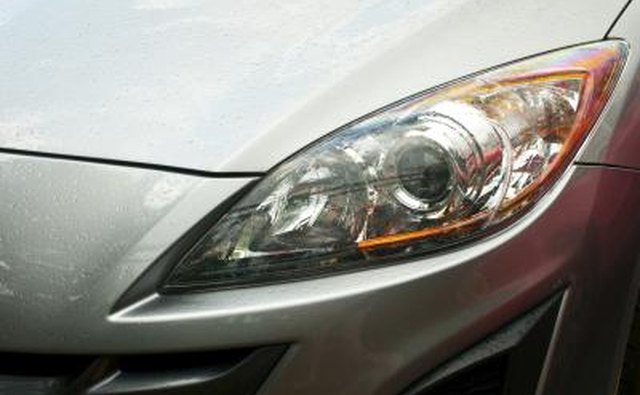 Headlights that shine on full brightness but dim when you turn the ignition key can indicate a bad starter.