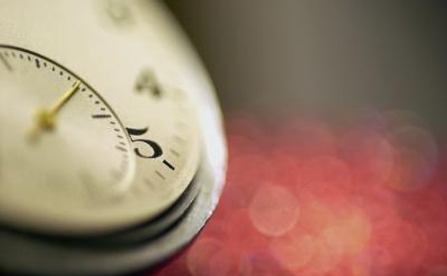 Pocket watch with a 60 seconds hand
