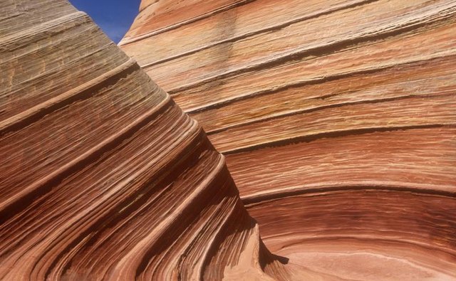 Sandstone formations in Arizona.