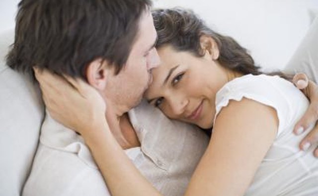 Affectionate and trusting couple
