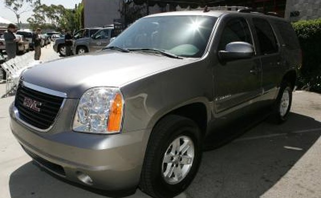 A Yukon Denali SUV