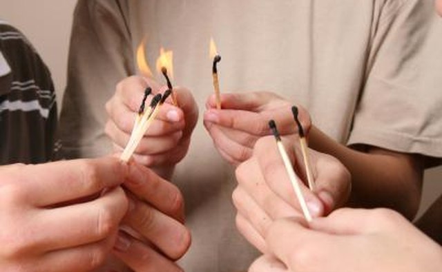 You can use match sticks to teach teens a lesson about gossip.